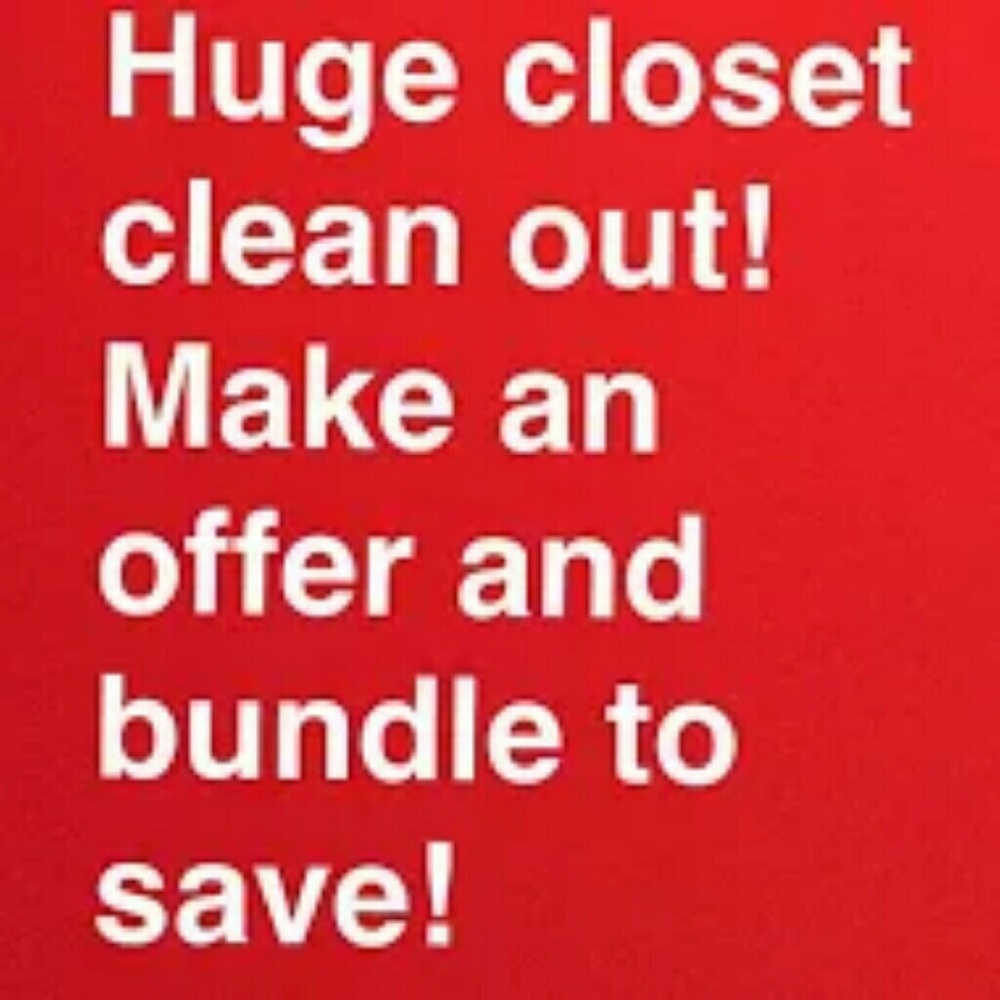 All reasonable offers accepted!